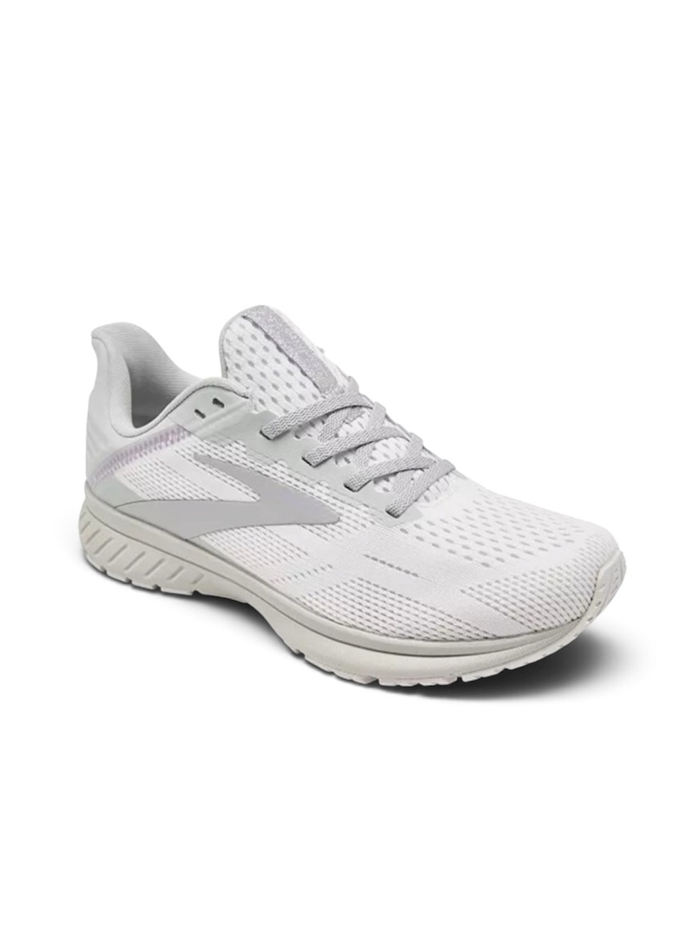 Brooks Anthem 5 Women's Running Shoes White Silver Lilac Size 10 1203651B174